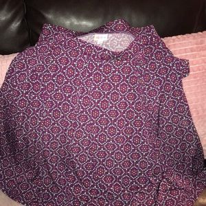 Plus size flowy lularoe skirt